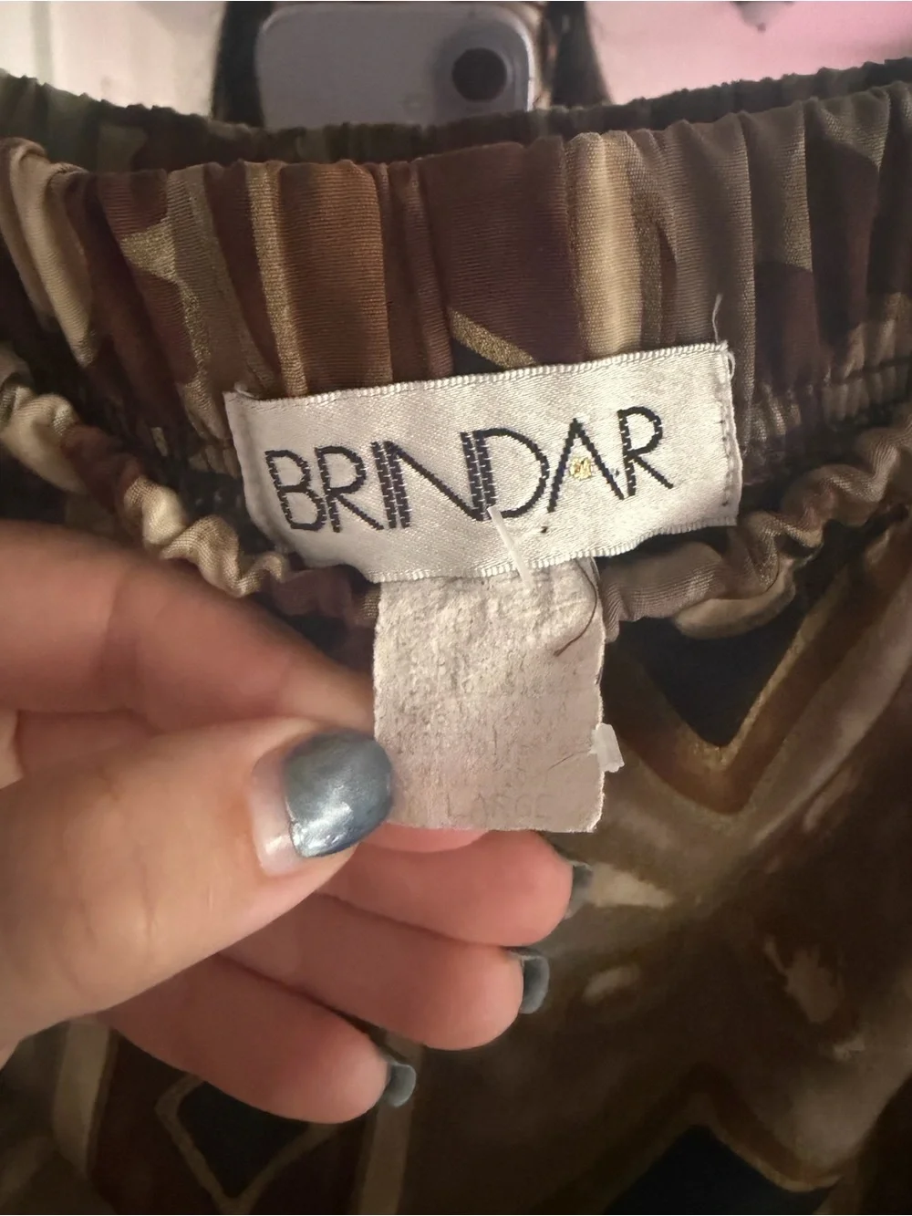 Vintage patterned skort - Picture 5 of 6